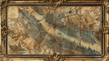 Free Antique Map Framed Image - Map, Antique, Vintage | Download at ...