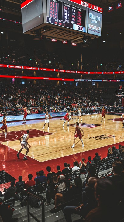 Free Intense Basketball Game Image - Basketball, Court, Players ...