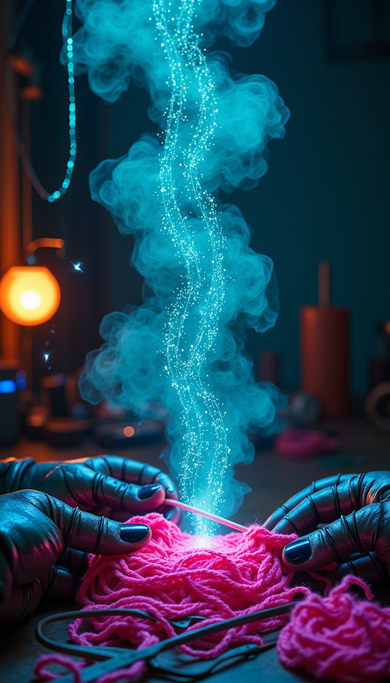Thread Magic A&i Login Free Digital Thread Magic Image - Cyberpunk, Weaving, Digital ...