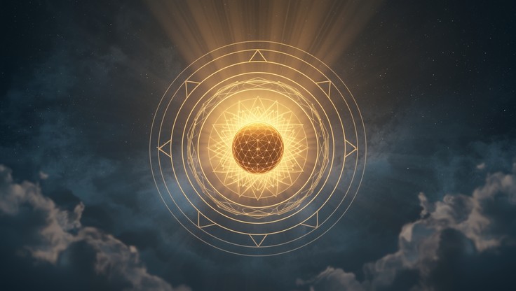 Free Golden Astral Sphere Image - Golden, Sphere, Cosmic | Download at ...