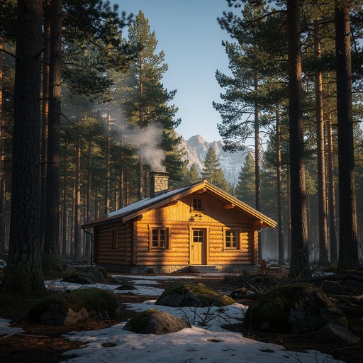 Free Mountain Cabin Serenity Image - Mountain, Cabin, Forest | Download ...