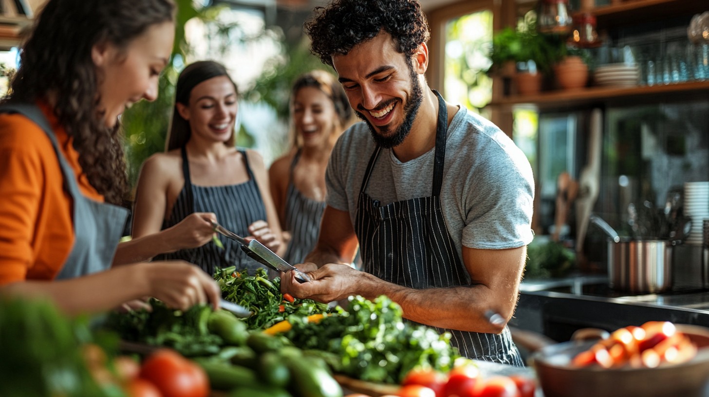 Free Cooking with friends Image - Cooking, Friends, Kitchen | Download ...