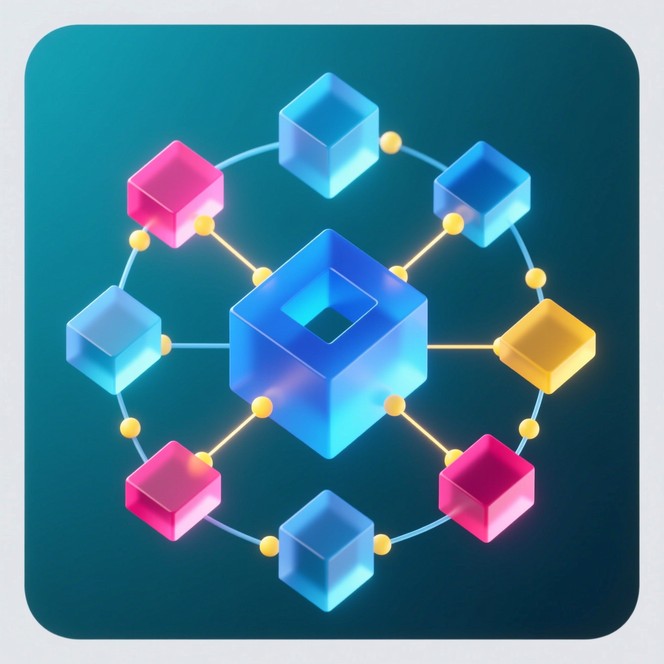 Free Colorful Cube Constellation Image - 3d, Cubes, Geometric ...