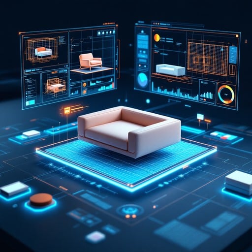 Free Future Furniture Design Image - Furniture, Holographic, Interface ...