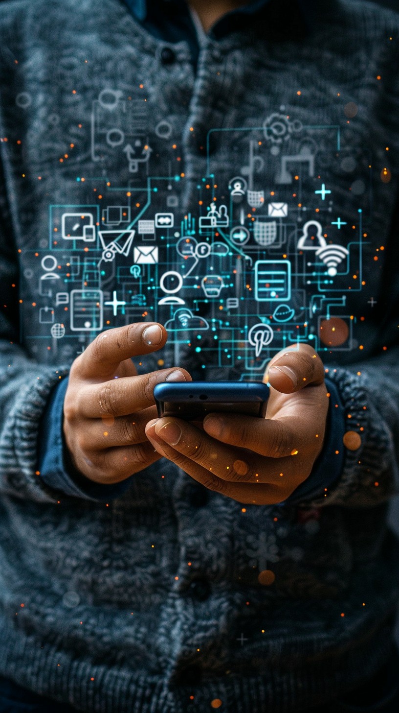 Free Digital Connectivity Hub Image - Technology, Smartphone, Digital ...
