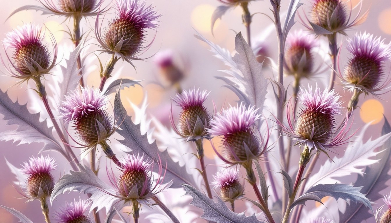 Free Ethereal Thistle Dance Image - Thistle, Purple, Botanical ...