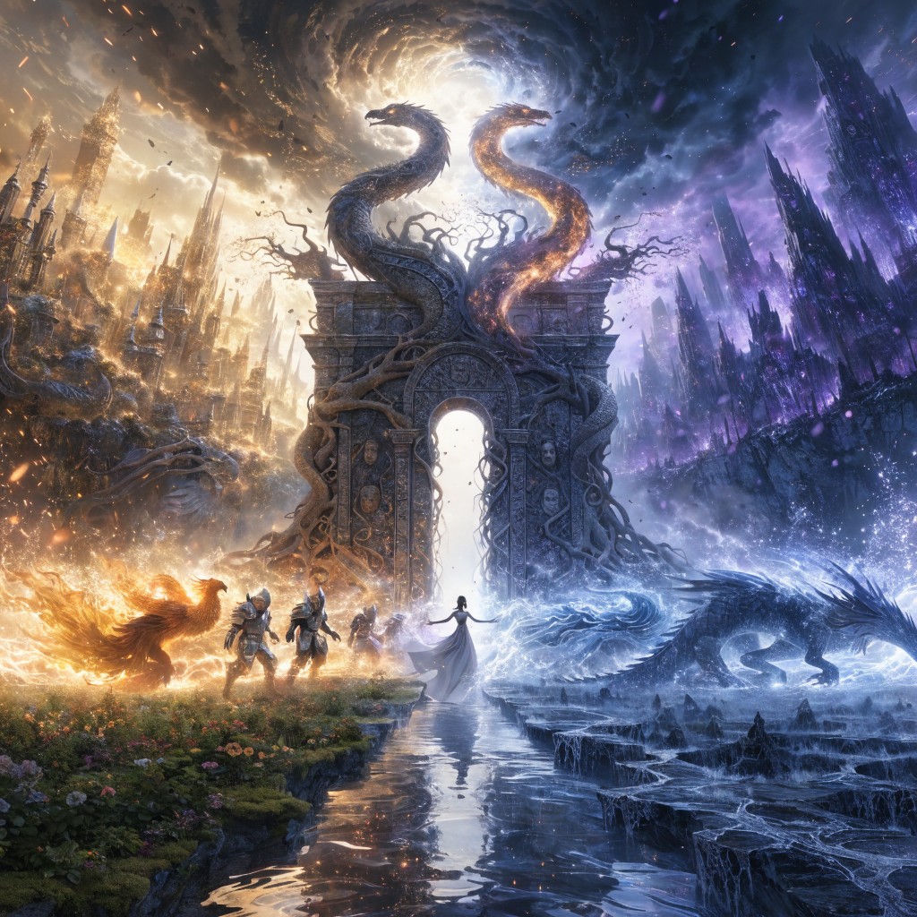 Free Light Meets Shadow Image - Fantasy, Gateway, Portal | Download at ...