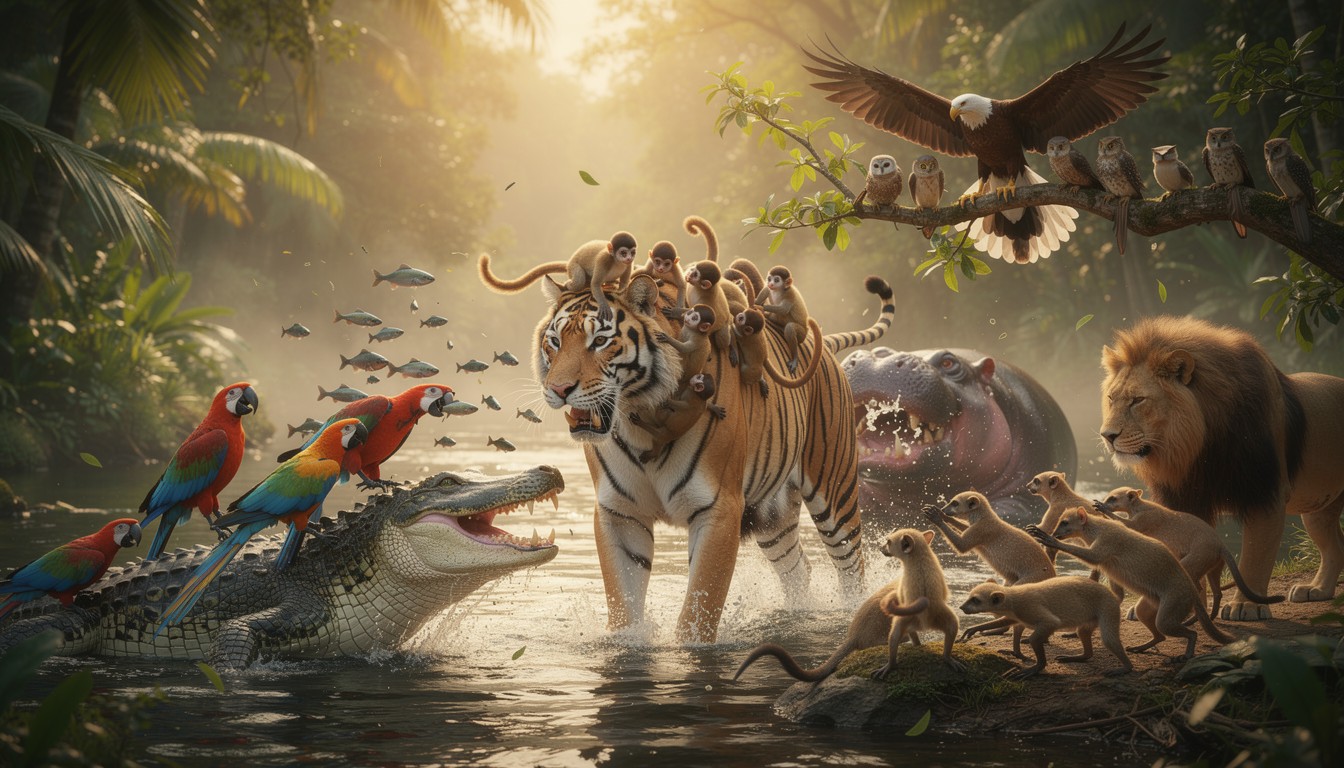 Free Prey Becomes Predator Image - Jungle, Animals, Surreal | Download ...