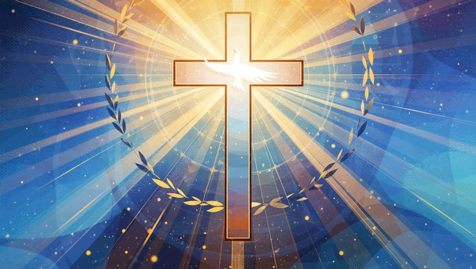 Download Sacred Sunset Symbol Image - Cross, Christianity, Faith ...