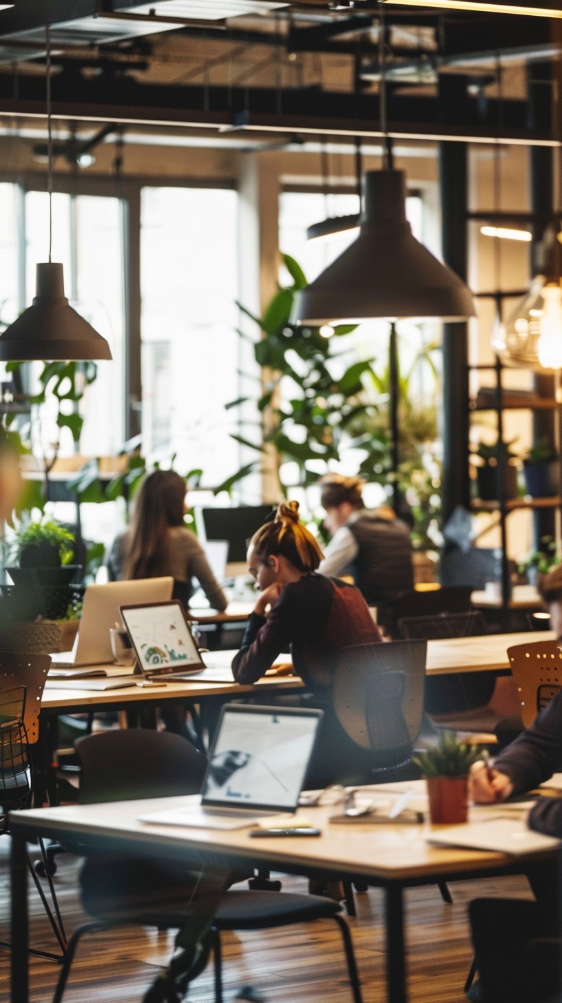 A Working Environment Free Cozy work environment Image - Workspace, Office, Plants | Download ...