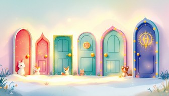 Free Magical Door Rainbow Image - Magical, Whimsical, Doors | Download ...