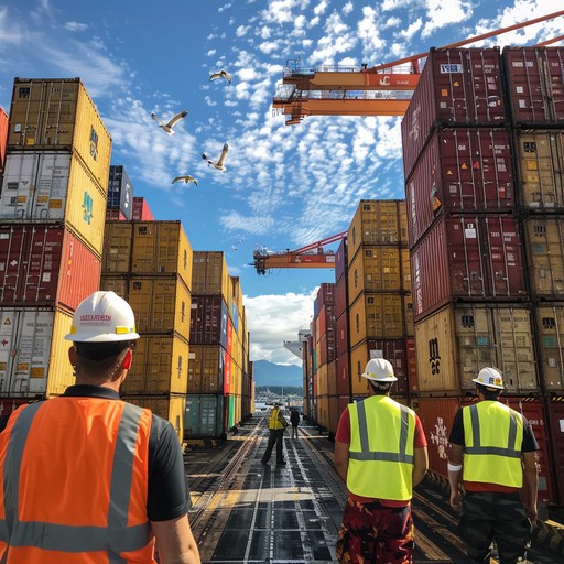 Container Loading Safety Training Free Container Loading Activity Image - Shipping, Containers, Workers ...
