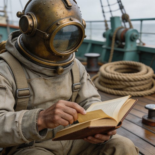 Free Deep Victorian Explorer Image - Victorian, Sepia, Diver | Download ...