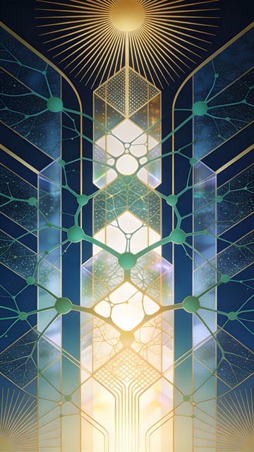Free Ascending Geometric Enlightenment Image - Abstract, Geometric ...