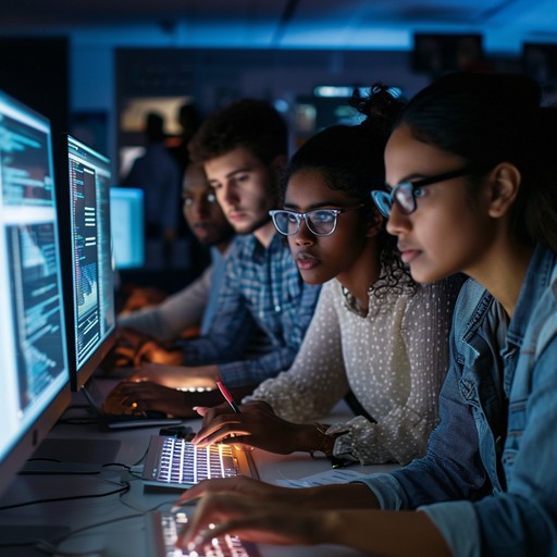 Free Tech Team Working Image - Technology, Professionals, Computers ...