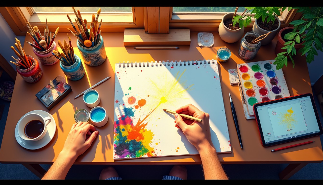 Free Art in Progress Image - Art, Creative, Painting | Download at ...