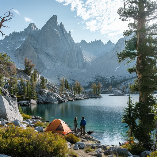 Free Mountain Camping Sunset Image | Download at StockCake