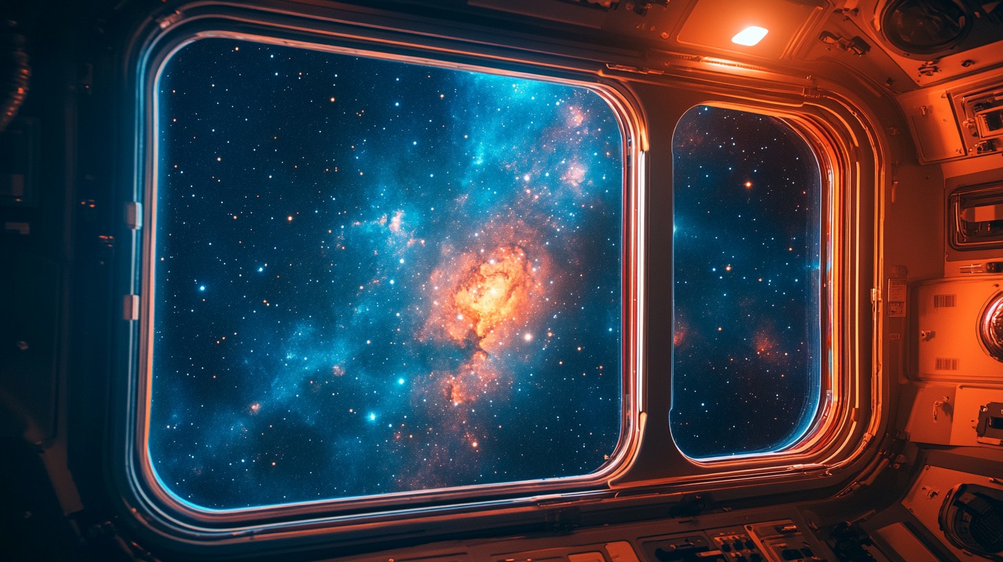 Window View Galaxy Free Galactic window view Image - Space, Stars, Galaxy | Download at ...
