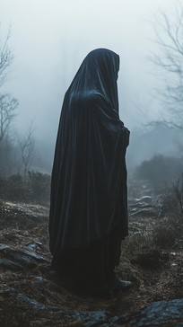 Free Mysterious cloaked figure Image - Mysterious, Fog, Forest ...