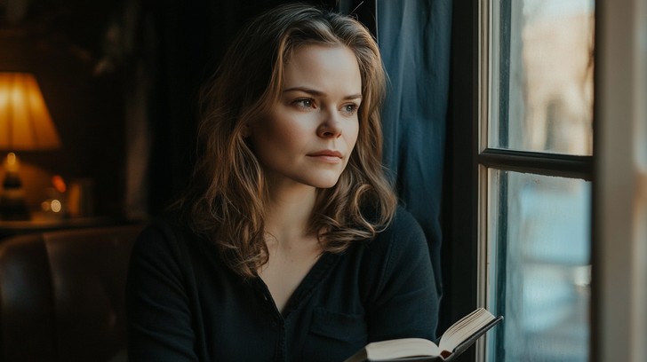 Read On Window Free Reading by window Image - Woman, Reading, Window | Download at ...