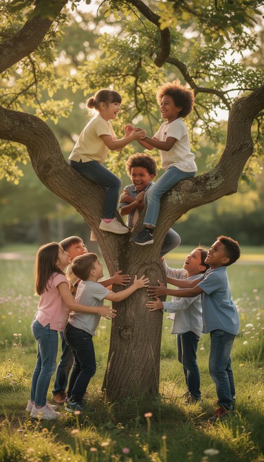 Free Childhood Tree Adventure Image - Children, Kids, Tree | Download ...