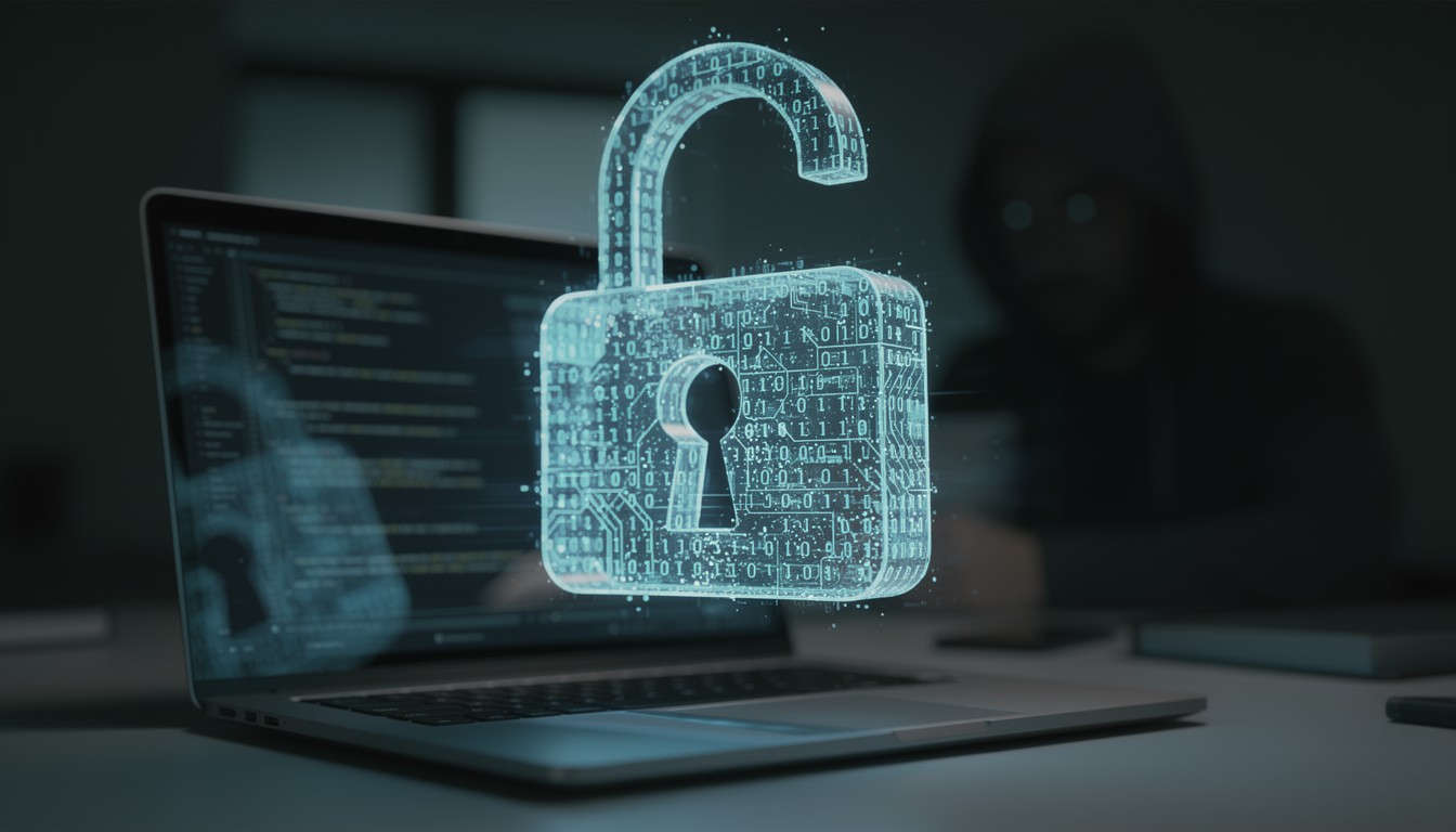 Unlock Data Computer Free Unlocked Data Danger Image - Cybersecurity, Hacker, Padlock ...