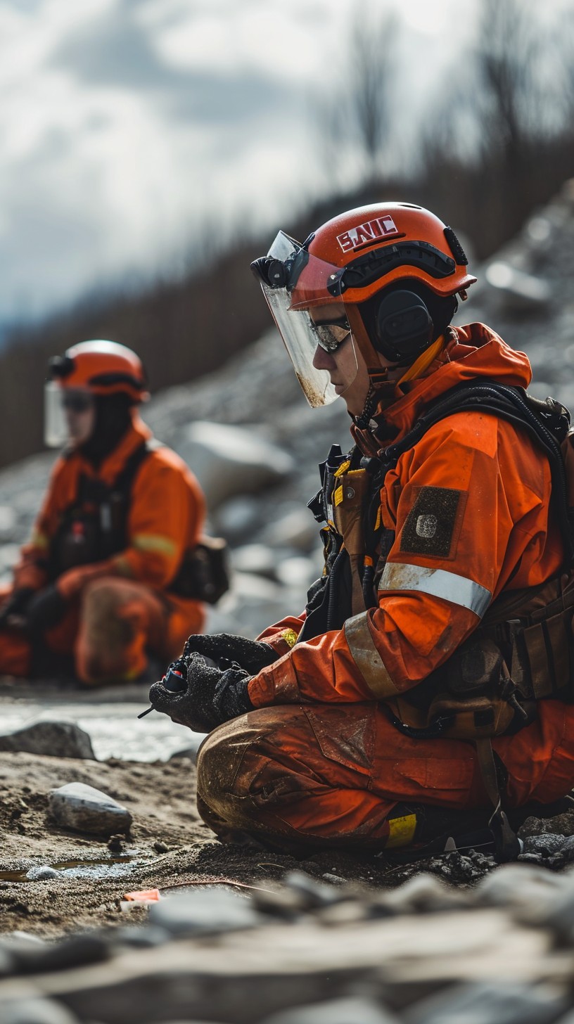 Green Rescue Team Free Rescue Team Resting Image - Rescue, Emergency, Workers | Download ...