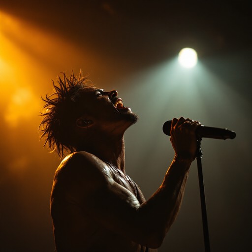 Singer Performance Modern Free Passionate Stage Performance Image - Singer, Performance, Stage ...