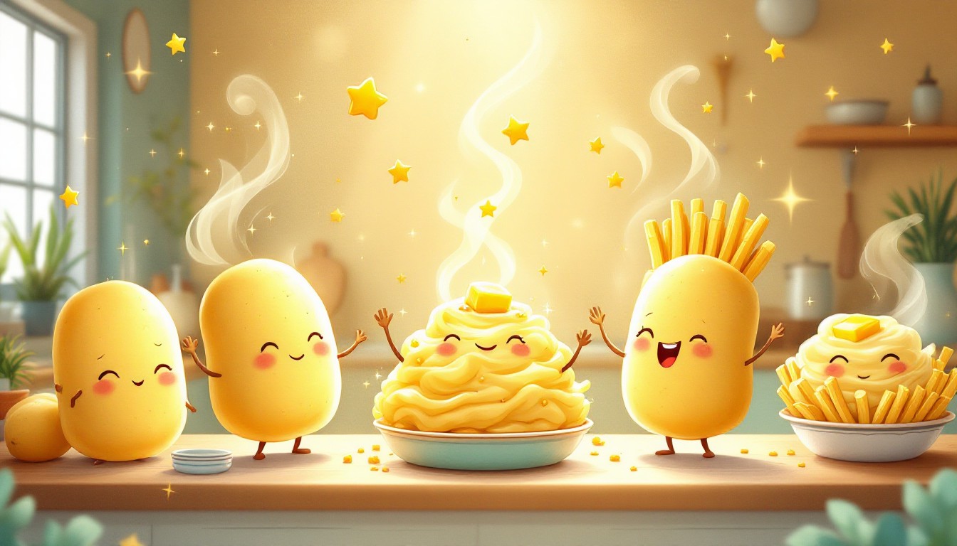 Free Dancing Potato Friends Image - Potato, Whimsical, Magical ...