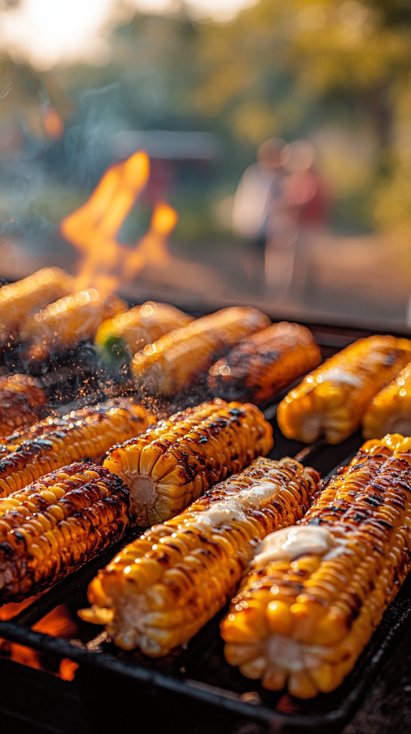 Free Grilled Corn Cobs Image - Grilled, Corn, Cobs | Download at StockCake