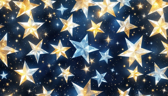 Stars Pattern Free Sparkling Star Pattern Image - Stars, Celestial, Geometric ...