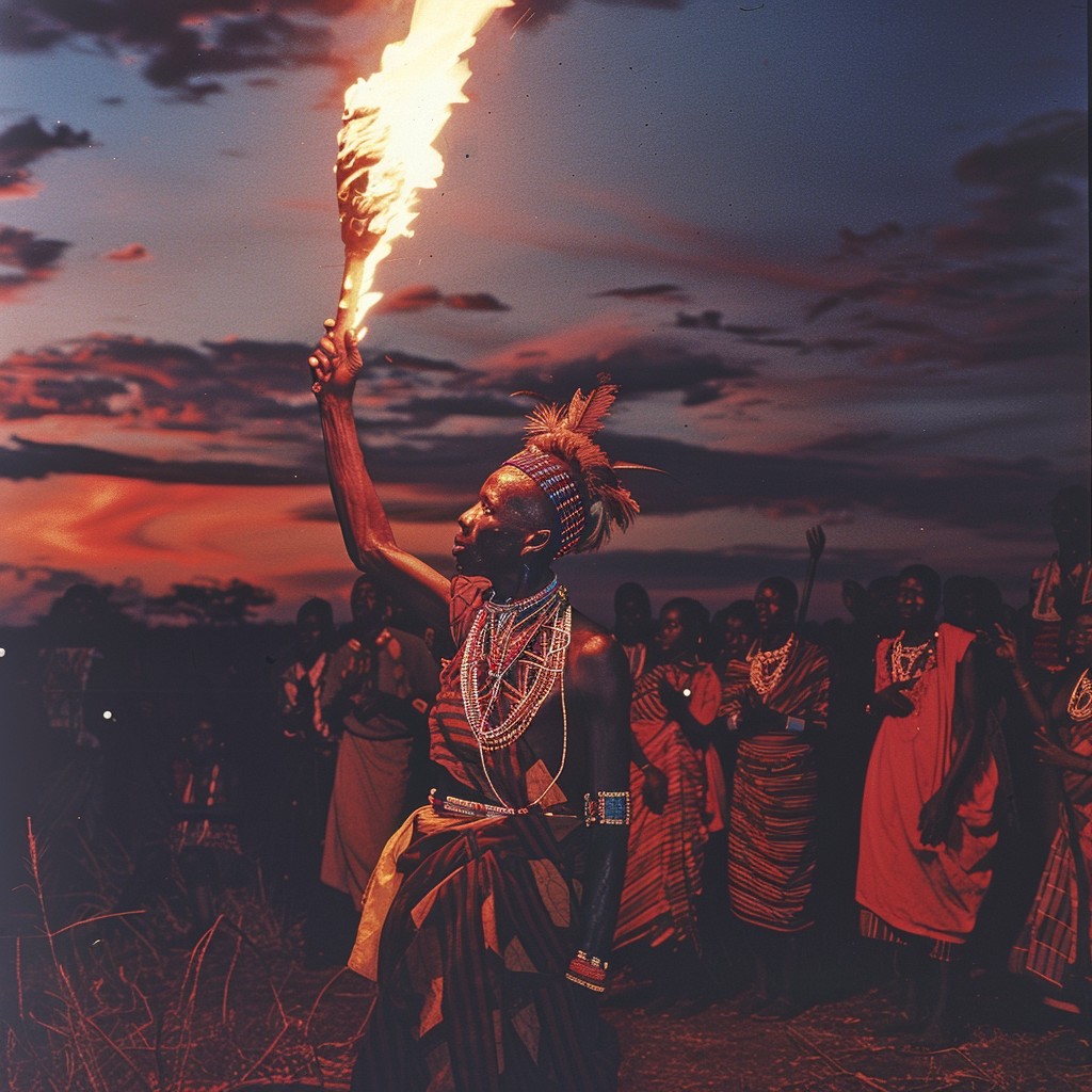 Tribe Rituals For Magic Free Fiery Tribal Ritual Image - Tribal, Torch, Ritual | Download at ...