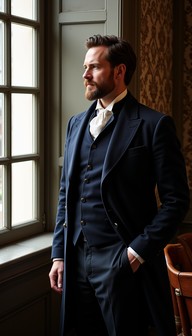 Free Victorian window contemplation Image - Victorian, Gentleman ...