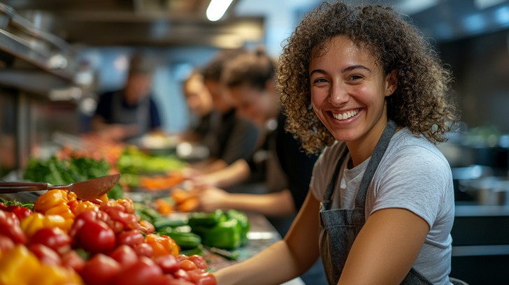 Free Cooking with passion Image - Woman, Cooking, Kitchen | Download at ...