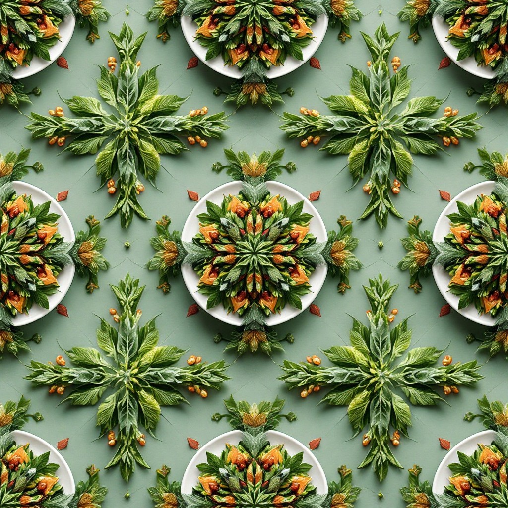 Free Geometric Garden Pattern Image - Geometric, Botanical, Pattern ...