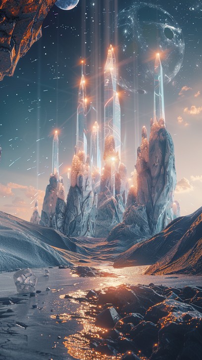 Celestial Ridge Download Celestial Mountain Majesty Image - Celestial, Mountains, Beams ...