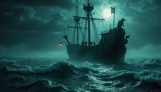 Free Haunted Maritime Nightmare Image | Download at StockCake