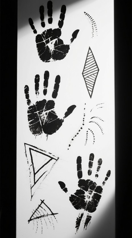 Free Handprint Marks Stock AI Images | StockCake