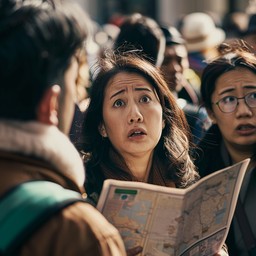 Free Confused Map Reader Image - Traveler, Confused, Map | Download at ...