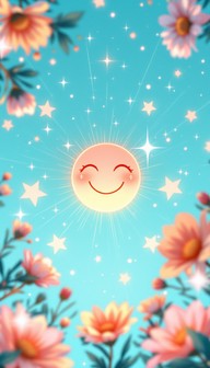 Free Radiant Smiling Sun Image - Sunshine, Smile, Happy | Download at ...