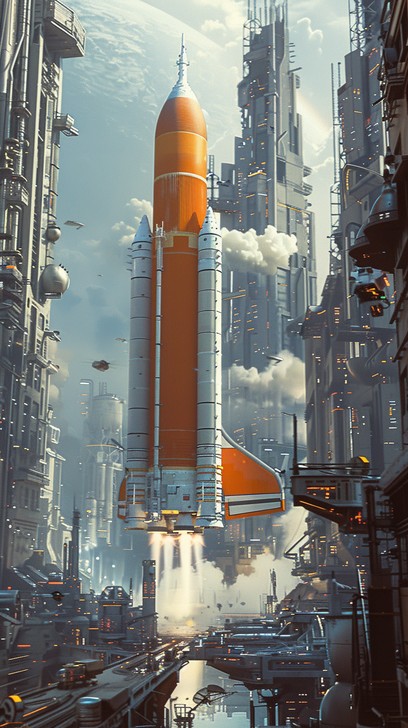 Free Futuristic Rocket Launch Image - Rocket, Launch, Futuristic ...