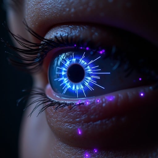 Free Cybernetic Vision Interface Image | Download at StockCake