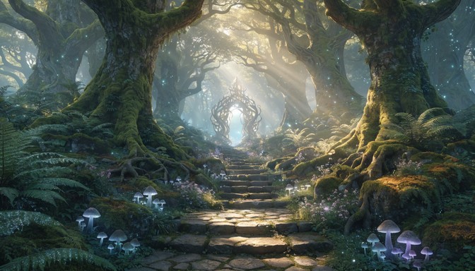 Free Enchanted Forest Pathway Image - Forest, Pathway, Enchanted ...