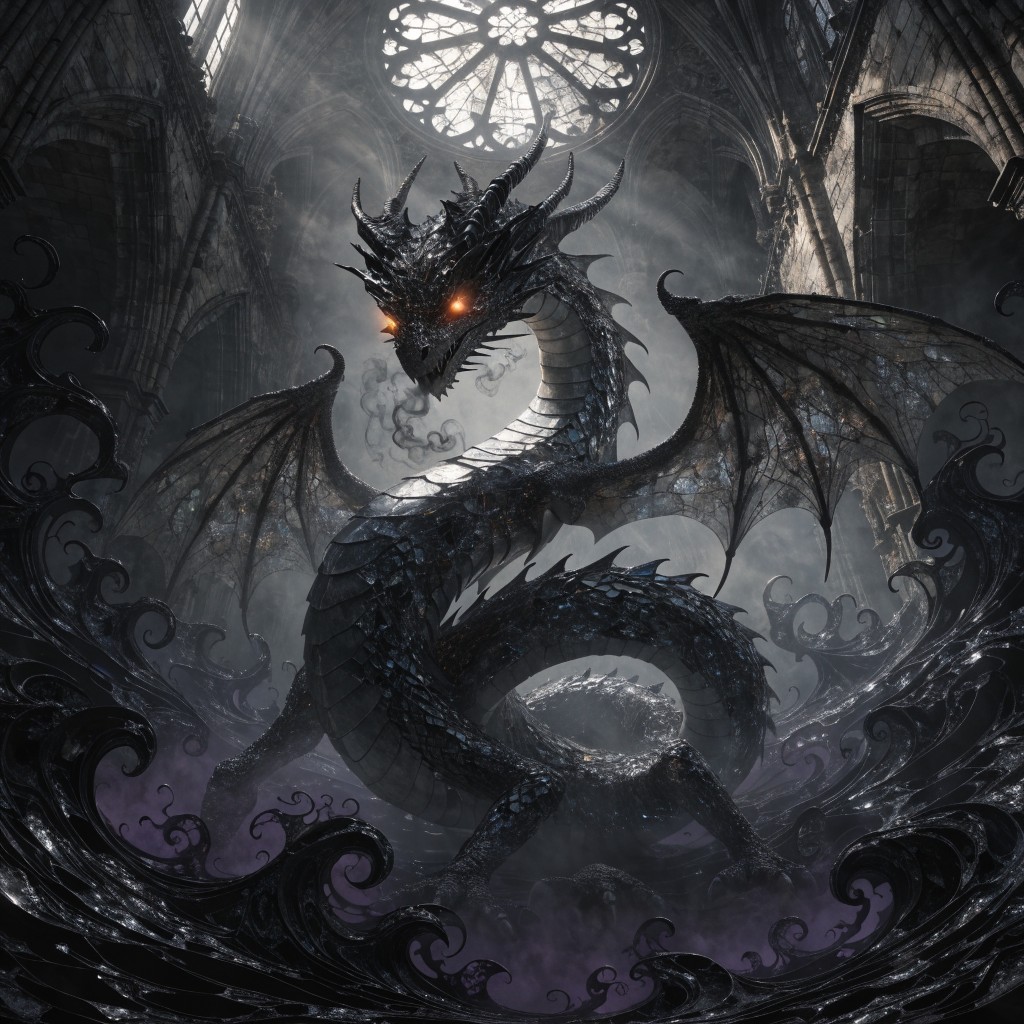 Free Shadow Dragon Rises Image - Dragon, Serpent, Fantasy | Download at ...