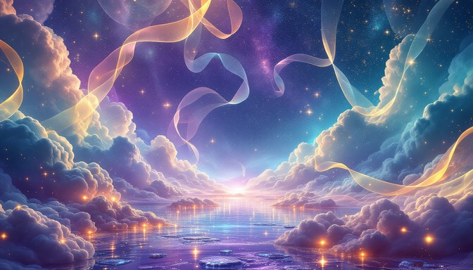 Celestial Ribbon Free Celestial Ribbon Dance Image - Dreamy, Ethereal, Magical ...