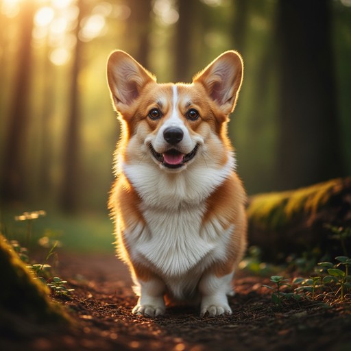 Free Noble Corgi Portrait Image - Corgi, Dog, Forest | Download at ...