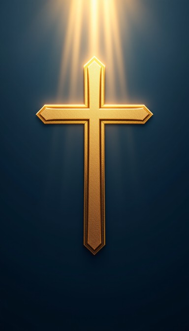 Free Divine Golden Cross Image - Cross, Golden, Christian | Download at ...