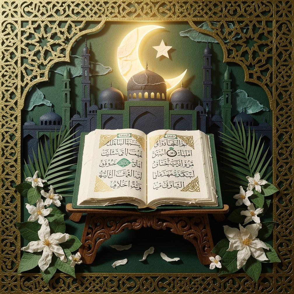 Sacrd Paper Free Sacred Paper Craft Image - Quran, Islamic, Papercraft | Download ...