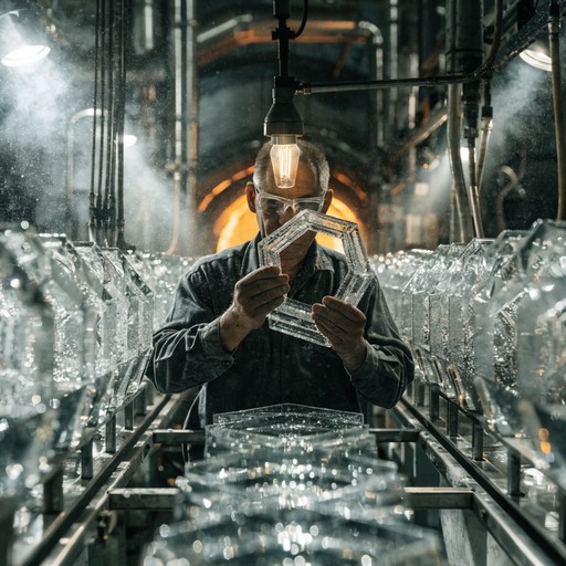 Free Glass Factory Precision Image - Industrial, Glass, Craftsman ...