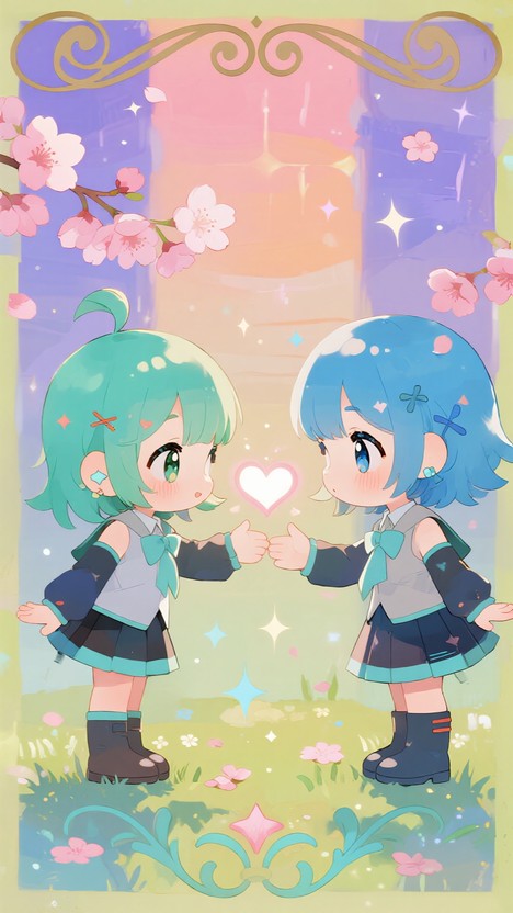 Free Diverse Friendship Celebration Image - Chibi, Friends, Diversity ...